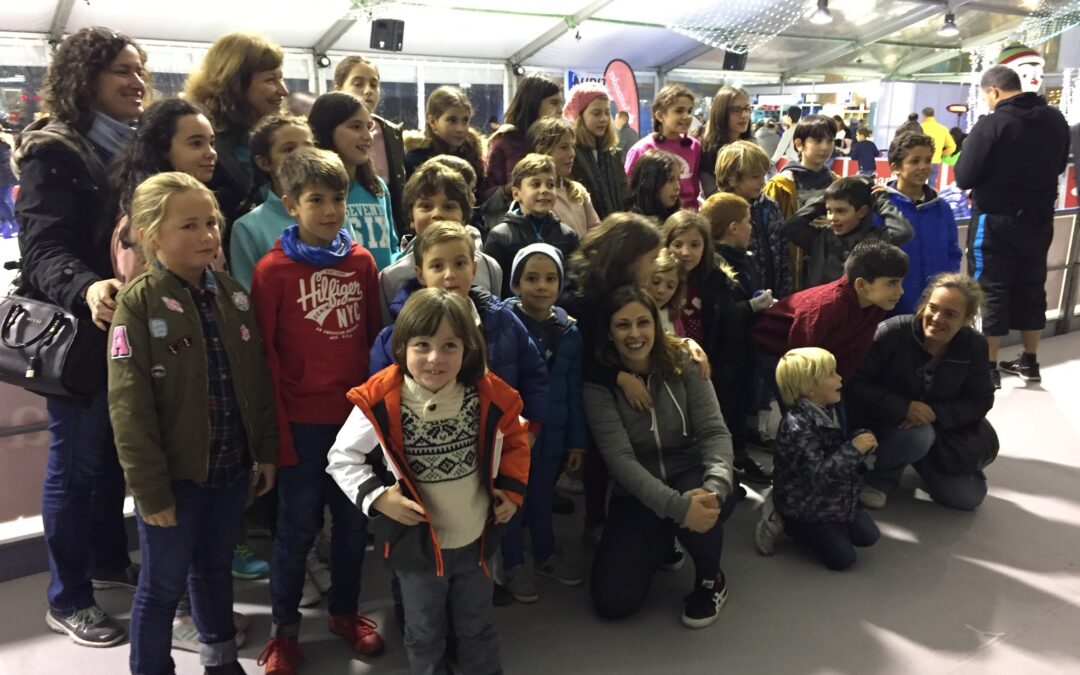 SALIDA EN FAMILIA A LA PISTA DE HIELO – RESUMEN