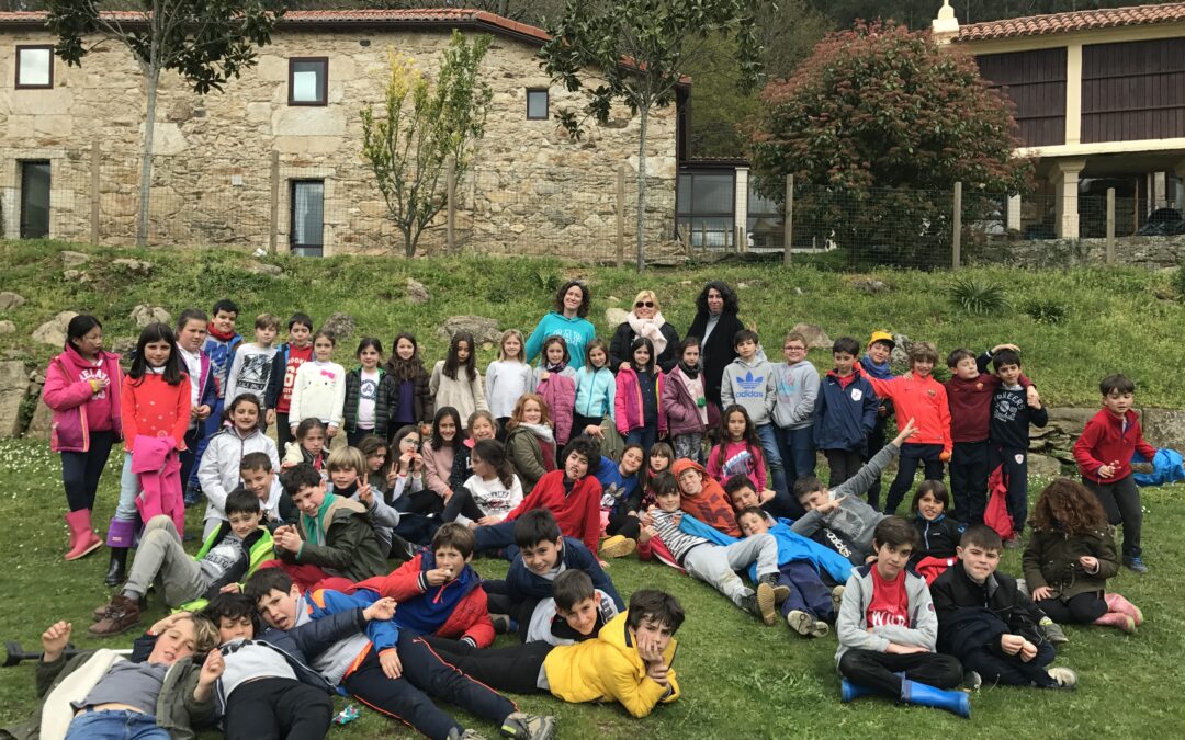 EXCURSIÓN TERCERO Y CUARTO EP A FERVENZA DO TOXA: RESUMEN